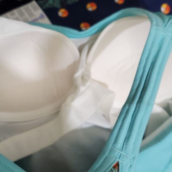 New Brooks floral bra cami camisole active‎ small - Picture 7 of 7